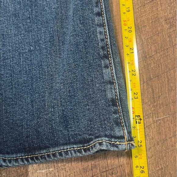 American Eagle Artist Stretch Jeans Womens Size 6 Cropped Denim Simple Casual - Picture 9 of 10